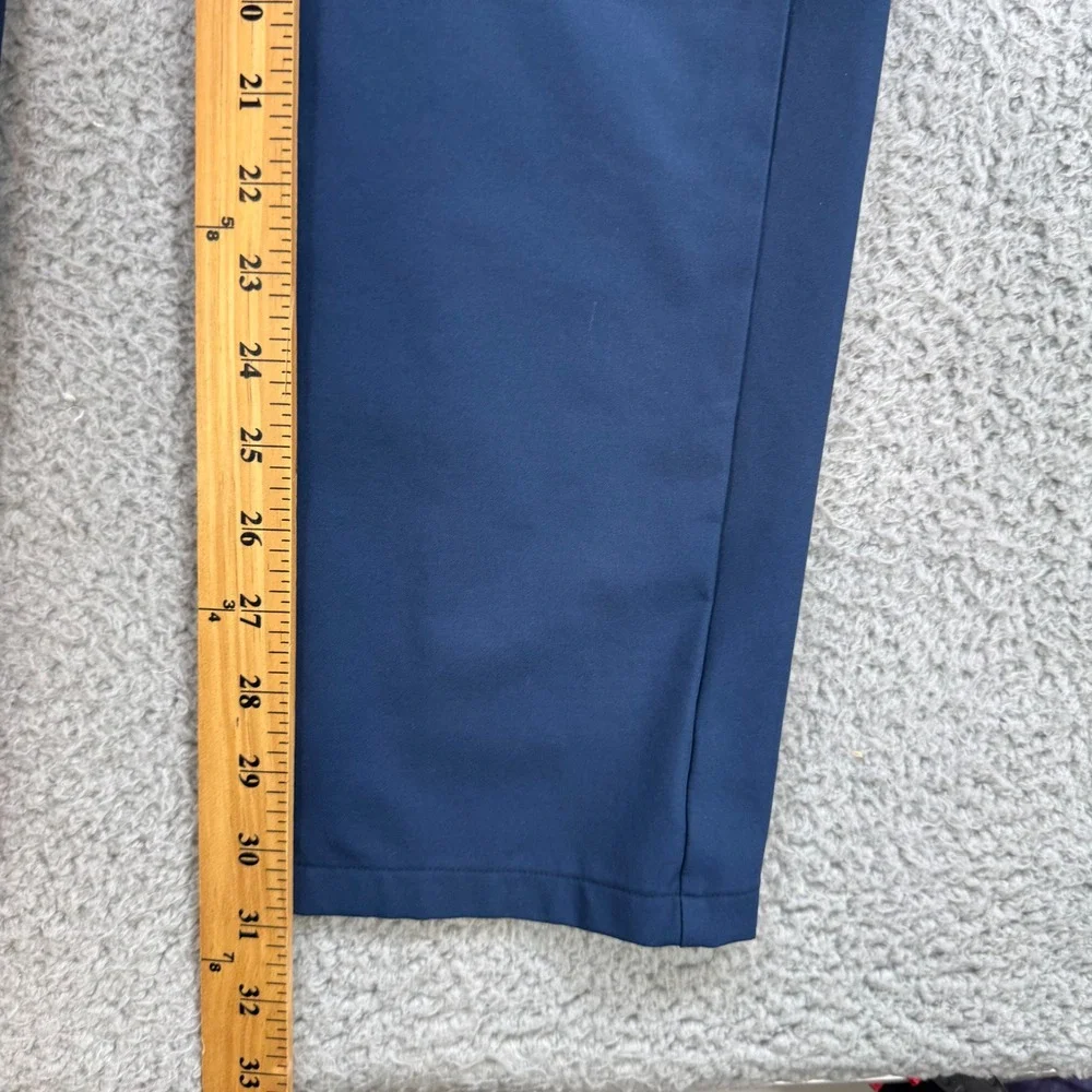 Under Armour Men's Golf‎ Chino Pants 34x31 Navy Blue Straight Fit Flat Front